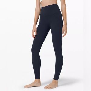 Navy LuluLemon Align High rise - size 2